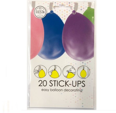 Luftballon Klebesticker fr glatten Flchen