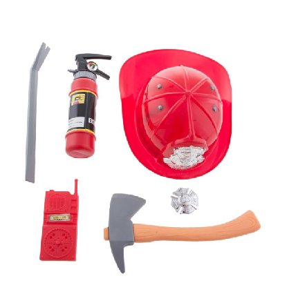 Feuerwehr Accessoires Set 6tlg.