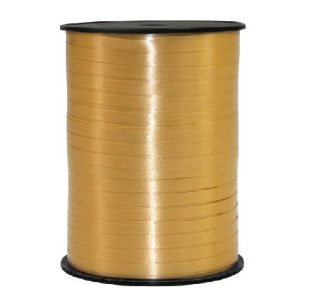 Dekoband gold auf Spule 500m x 5mm