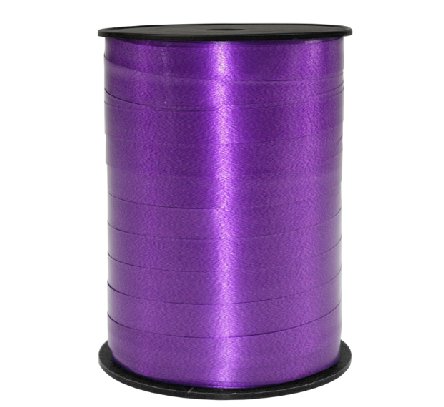 Dekoband lila auf Spule 250m x 1 cm