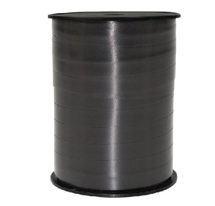 Dekoband schwarz auf Spule 250m x 1 cm