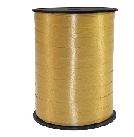 Dekoband gold auf Spule 250m x 1 cm