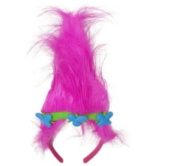 Diadem Haarreifen Troll, pink