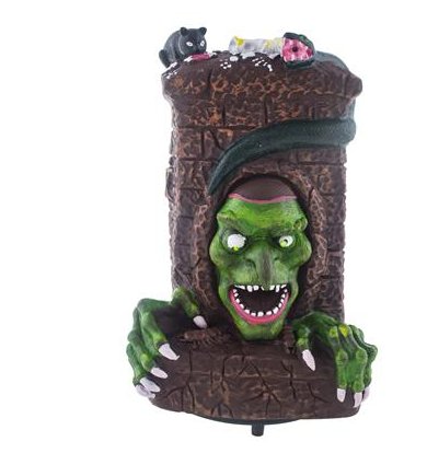 Zombie grn in Mauer