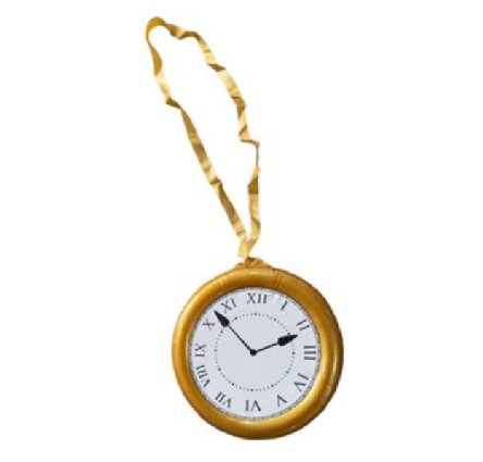 Steampunk Uhr - aufblasbar