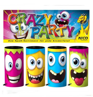 Karneval Tischfeuerwerk Crazy