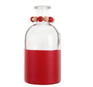 Vase und Kerzenhalter, 2 in 1, rot