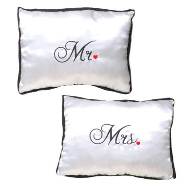 Kissen-Set Mr. & Mrs., 2-tlg.