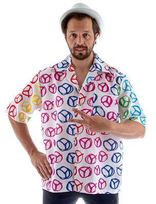 Fun Shirt Peace - Hemd, Gr. 56/58