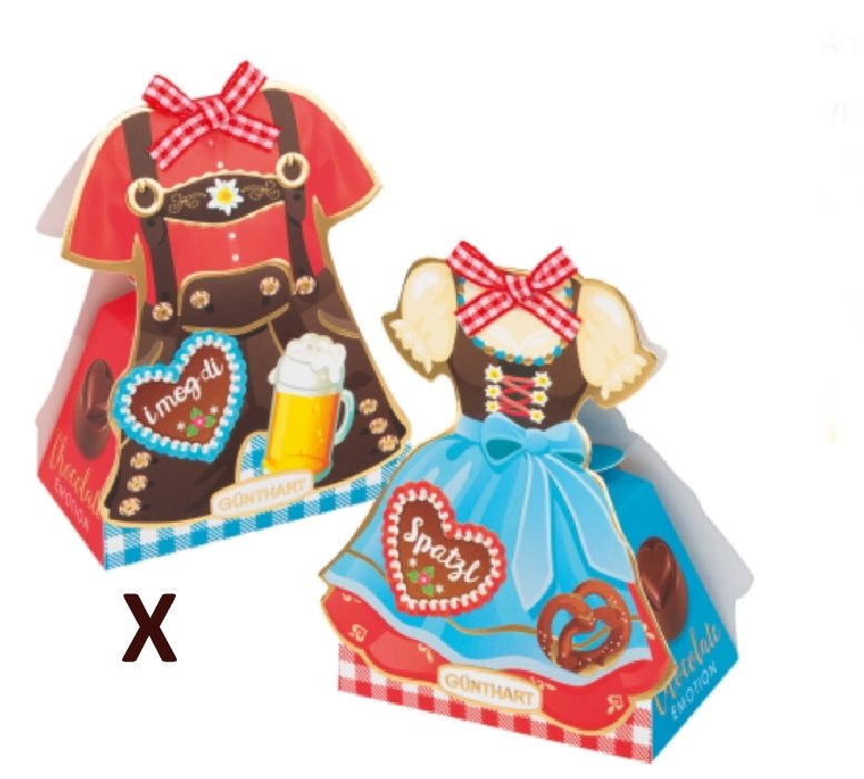 Pralinen Geschenk Volksfest - Lederhose