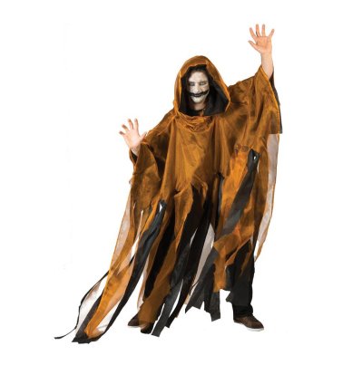Umhang mit Kapuze Ghoul, rot