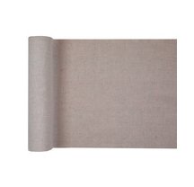 Tischlufer grau/lila aus Baumwolle