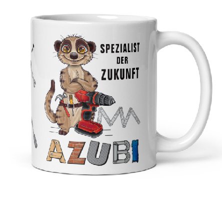 Azubi Tasse Handwerker Kaffeebecher