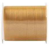 Polyband / Geschenkband Spule, gold