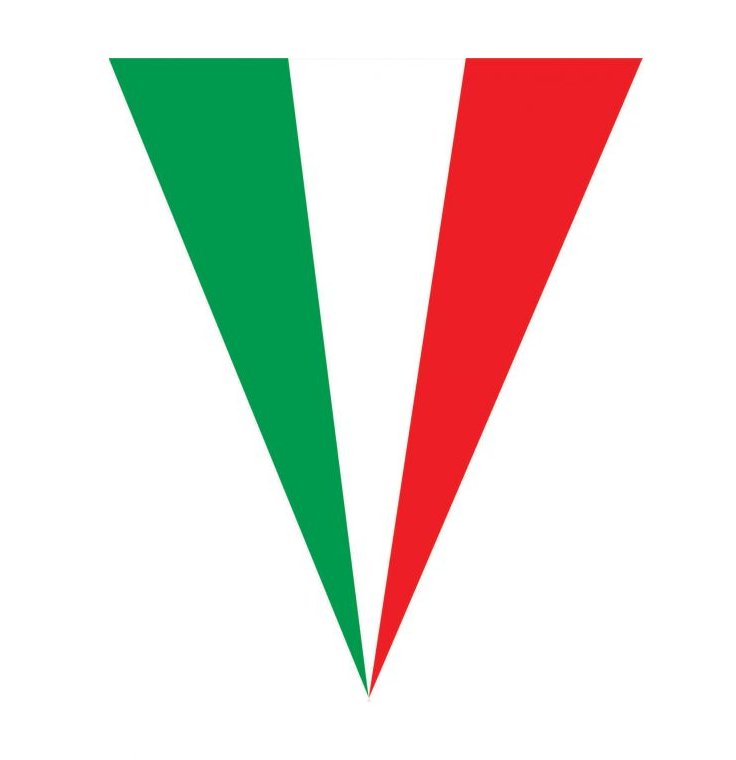 Wimpelkette Italien, 5m