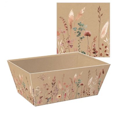 Prsentkorb Nostalgie Blumen