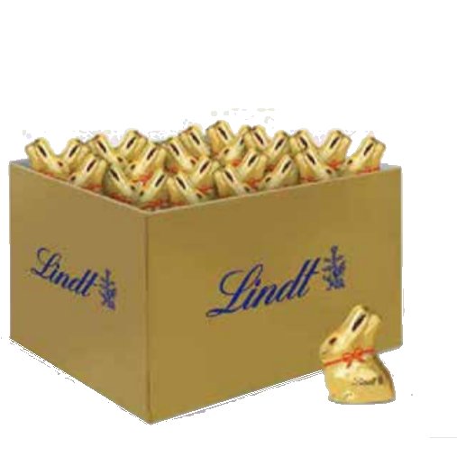 Lindt Mini Goldhasen, 100 Stck