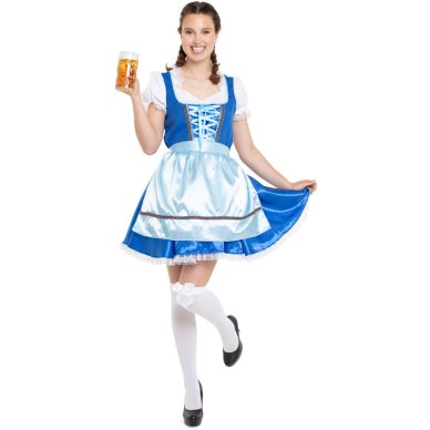 Oktober Bierfestkleid - Dirndl, Gr.44