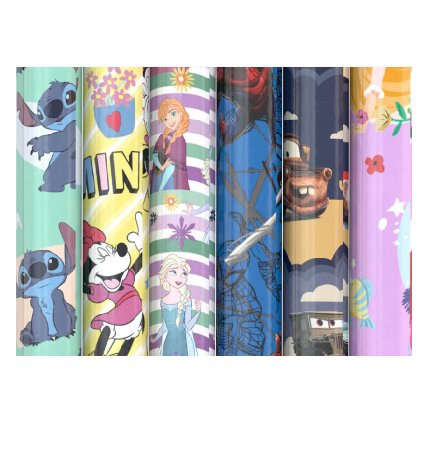 Geschenkpapier Marvel,Pixar,Disney- 2m x 70 cm