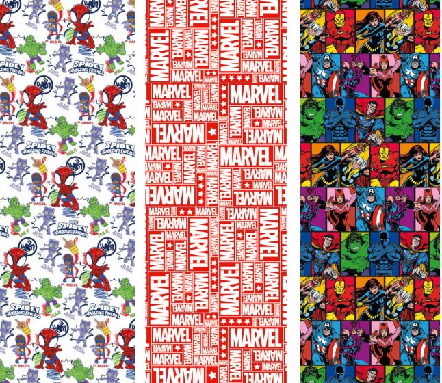 Geschenkpapier Marvel, 70 x 200 cm