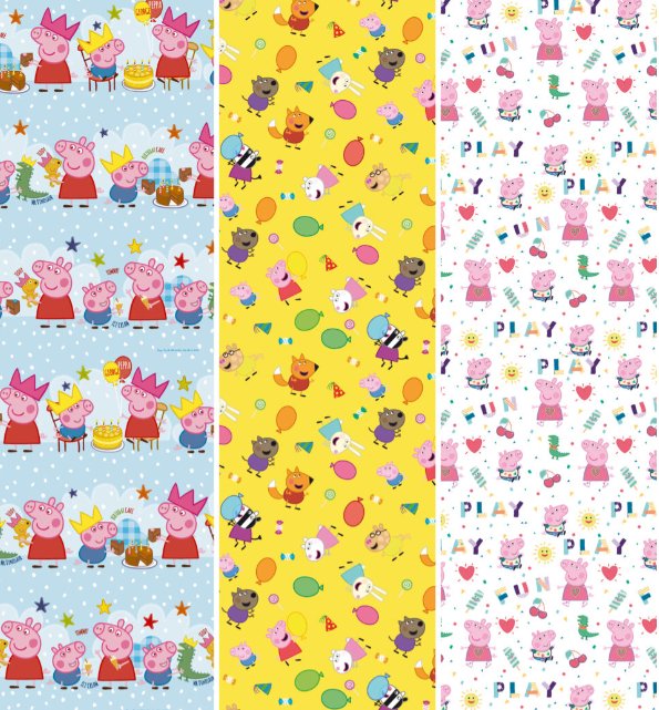Geschenkpapier Peppa Pig, 70 x 200 cm
