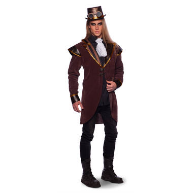 Steampunk Jacke fr Herren - Gre M/L