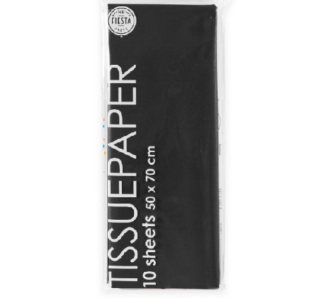 Tissuepapier 50 x 70cm, schwarz