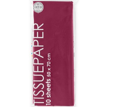 Tissuepapier 50 x 70cm, bordeaux