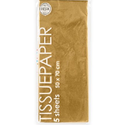 Tissuepapier 50 x 70cm, gold