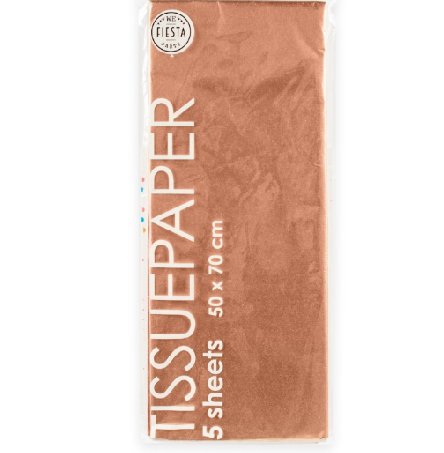 Tissuepapier 50 x 70cm, rosegold