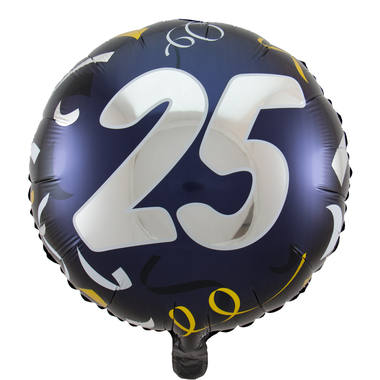Ballon zum 25. Geburtstag / Jubilum