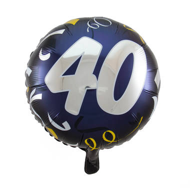 Folienballon zum 40.Geburtstag