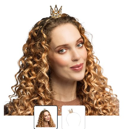 Diadem Krone, Haarreifen