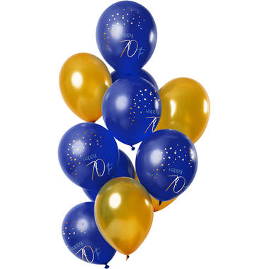 Ballons Elegant True Blue 70 Jahre