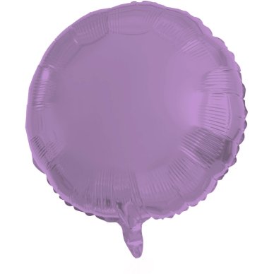 Folienballon Rund, flieder - 45 cm