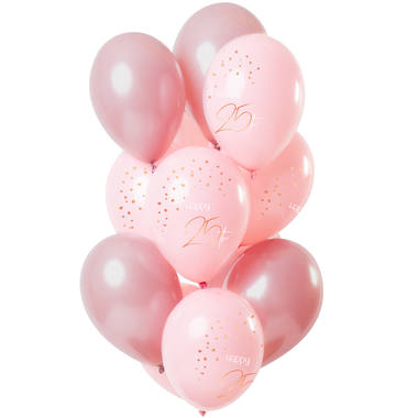 	         Ballons Elegant Lush Blush 25 Jahre