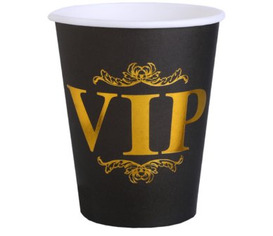 VIP Becher, Trinkbecher, 10 Stck