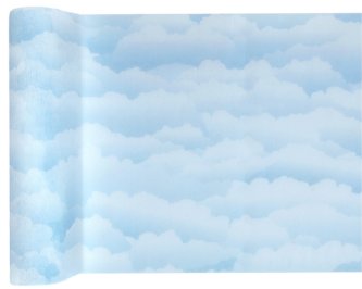 Tischlufer BaBy, hellblaue Wolken