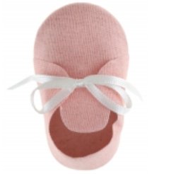Babyschuhe hellrosa, 4 Stck