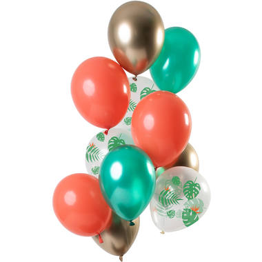 Ballons Sdsee Tropical - 12 Stck