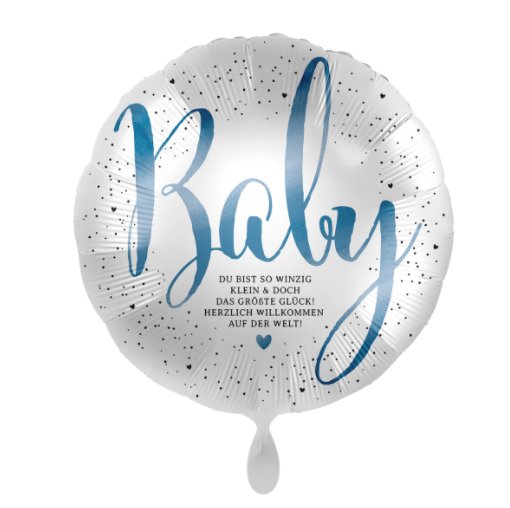 Ballon Glossy - Baby Boy - Junge