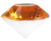 3D Diamanten - orange
