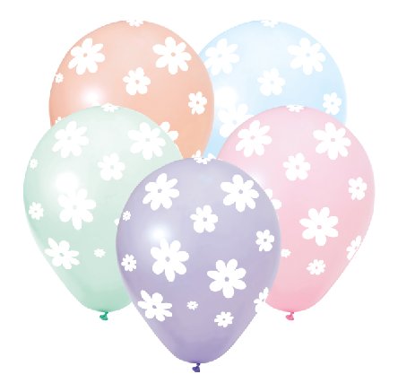 G�nsebl�mchen Daisy Ballons, 8 St�ck