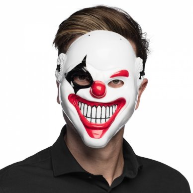 Gesichtsmaske Horror Clown