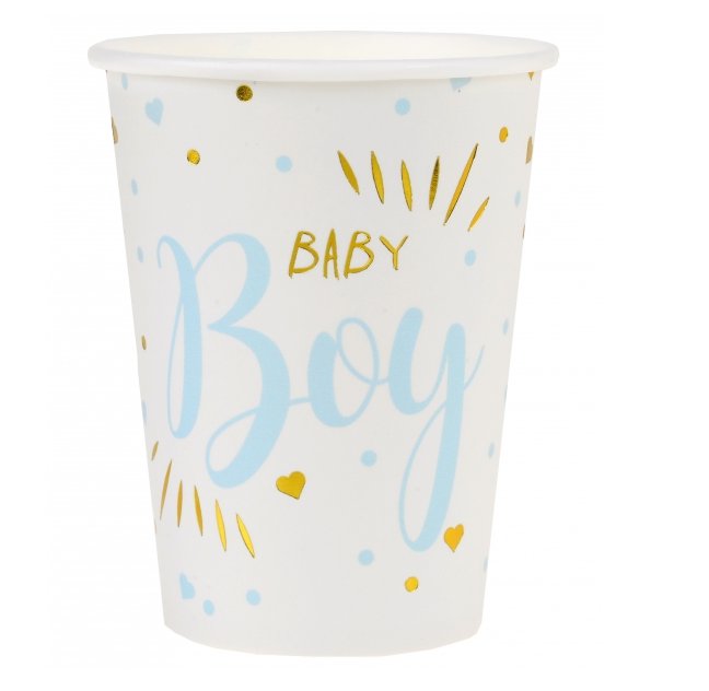 Trinkbecher Baby Junge, 10 St�ck