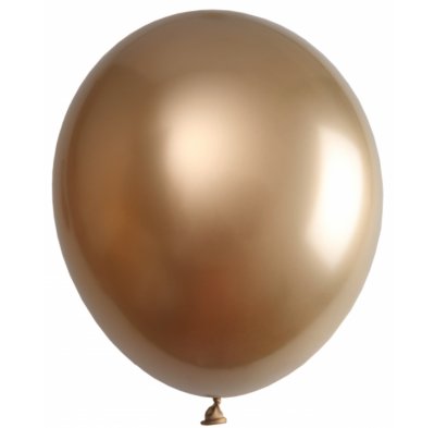 Metallic Luftballon, kupfer - 6 Stck