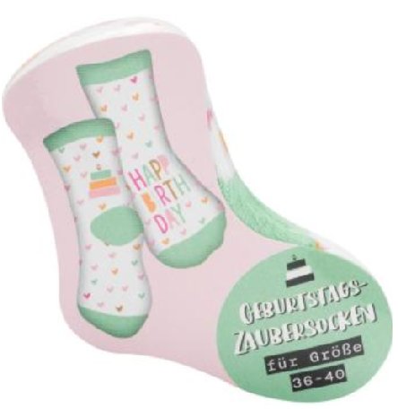 Zaubersocken Frauen zum Geburtstag