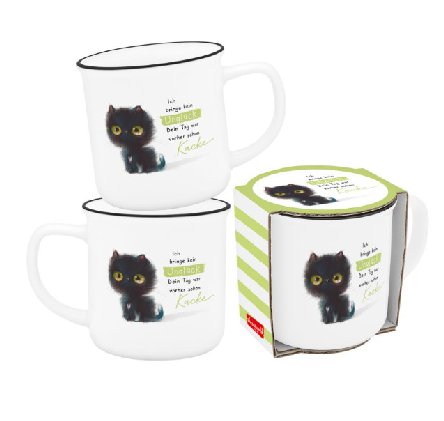 B�ser Kaffeebecher - Katze