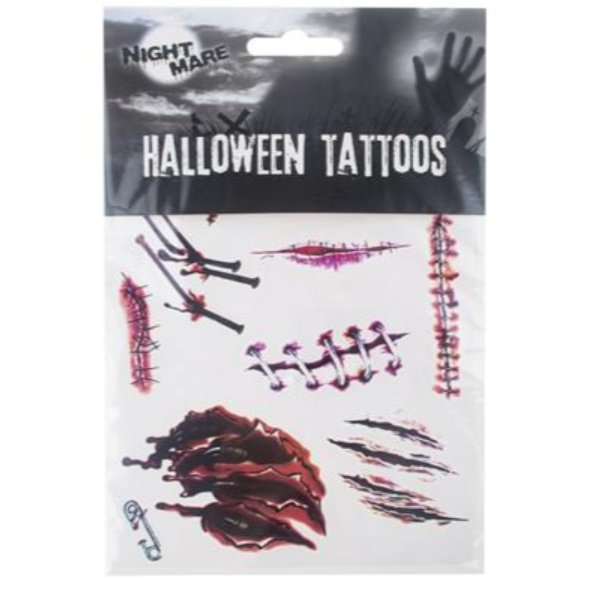 Halloween 12x Tattoos