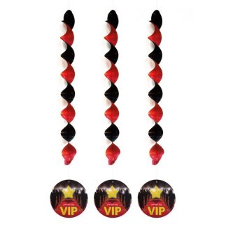 VIP Swirl Girlanden, 3 Stck